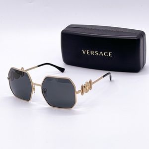 NEW VERSACE VE2248 1002/87 WOMEN’S SUNGLASSES VERSACE MOD 2248 GREY